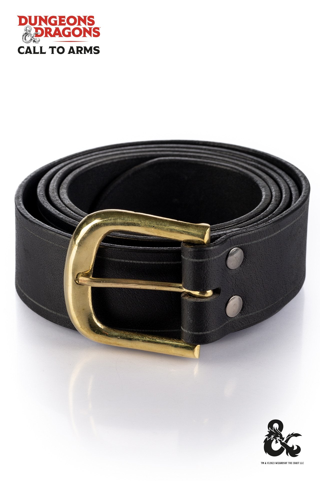 Dungeons & Dragons Leather Belt Black