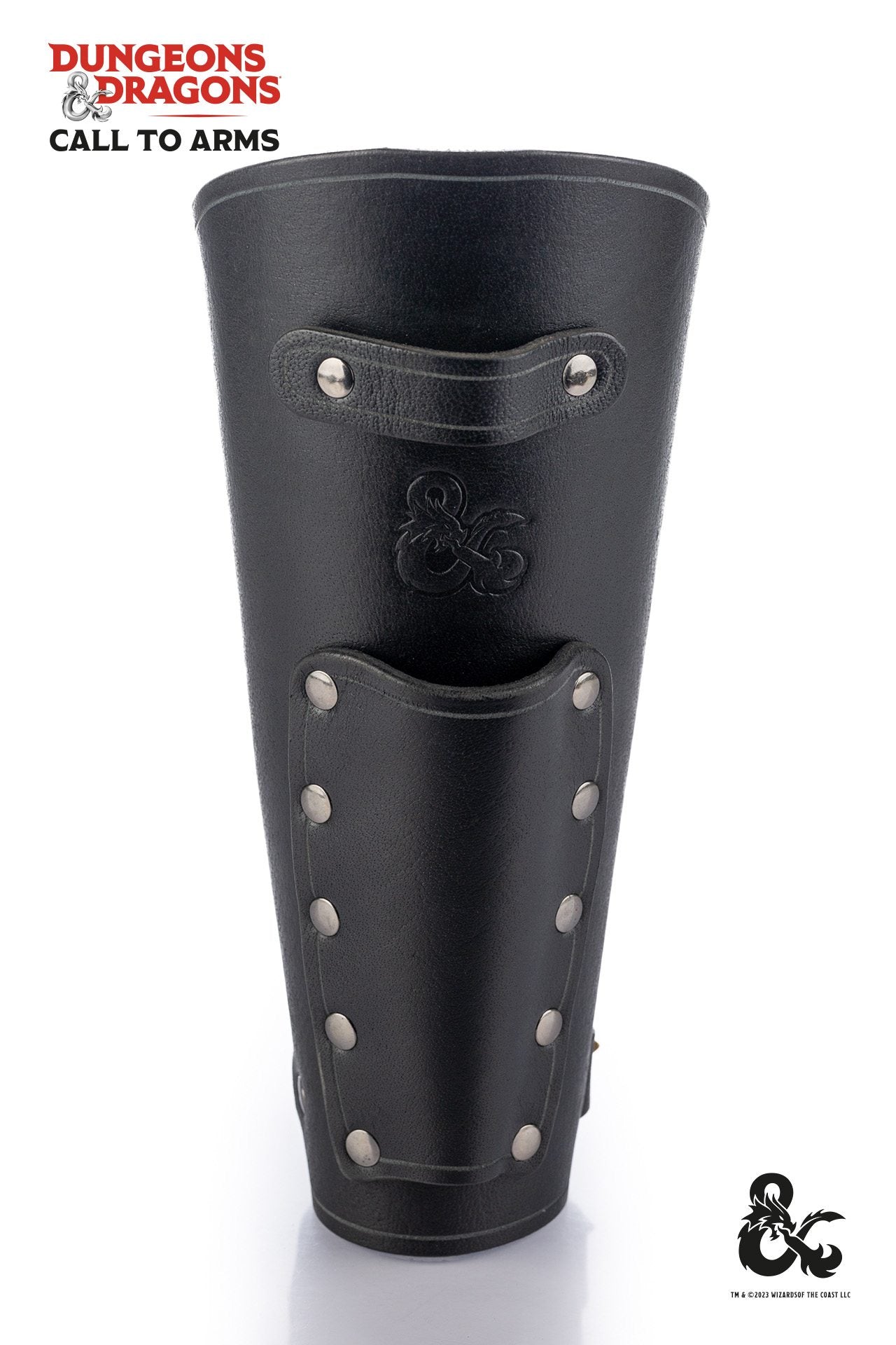 Dungeons & Dragons Rogue Leather Bracers Black