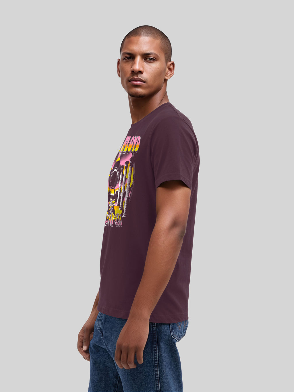 Pink Floyd Live à Pompeii Volcano Men's Organic T-shirt