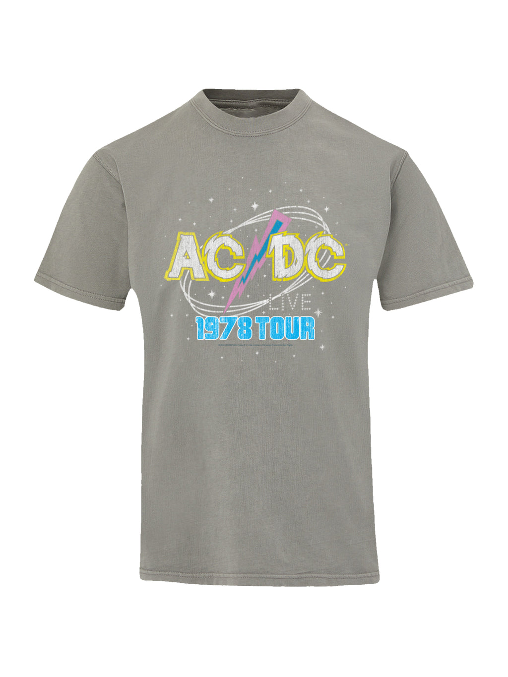 AC/DC 1981 Live Tour Coastal Color T-Shirt