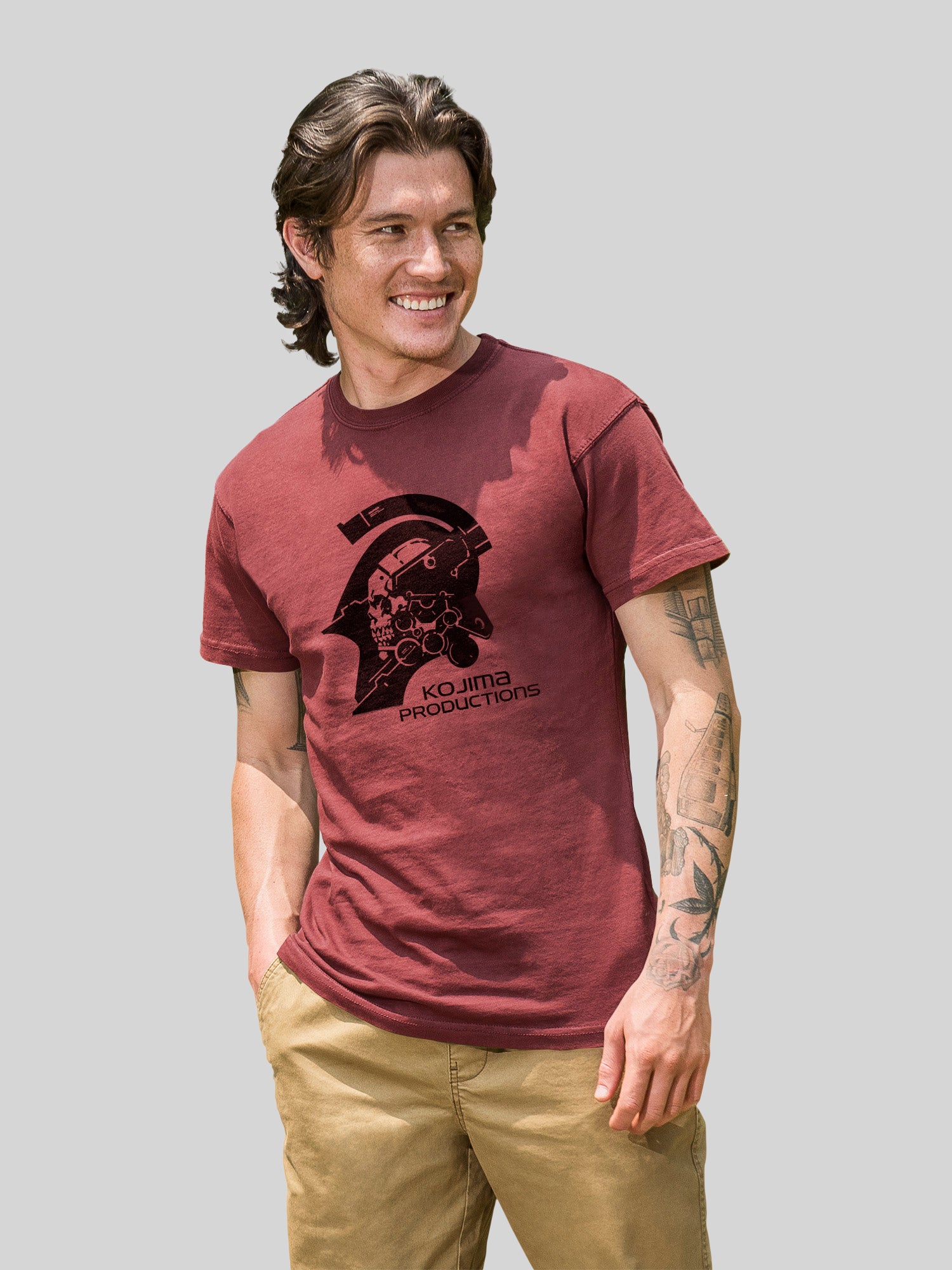 Kojima Productions Black Logo Gaming with Coastal Color Tee