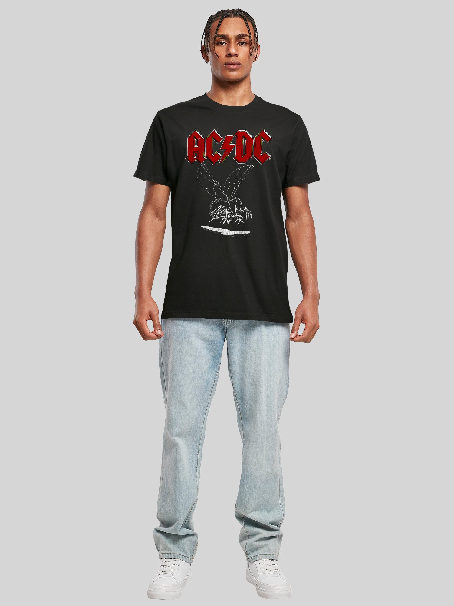 AC / DC Fly on the Wall 1985 T-shirt masculin