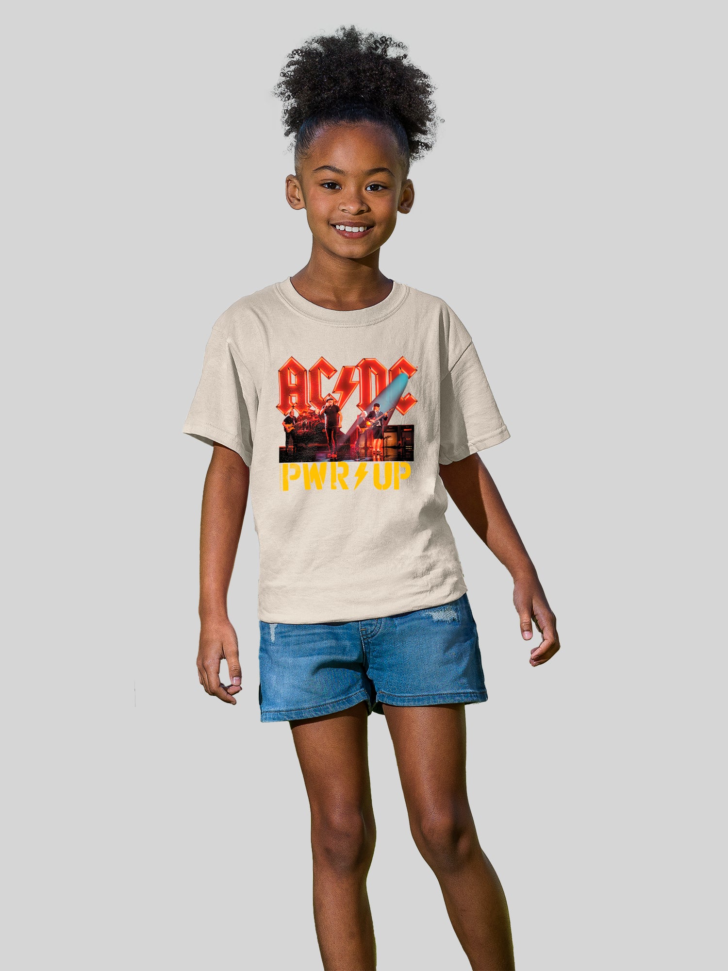 AC/DC PWRUP Stage Lights with Youth Buddy Tee