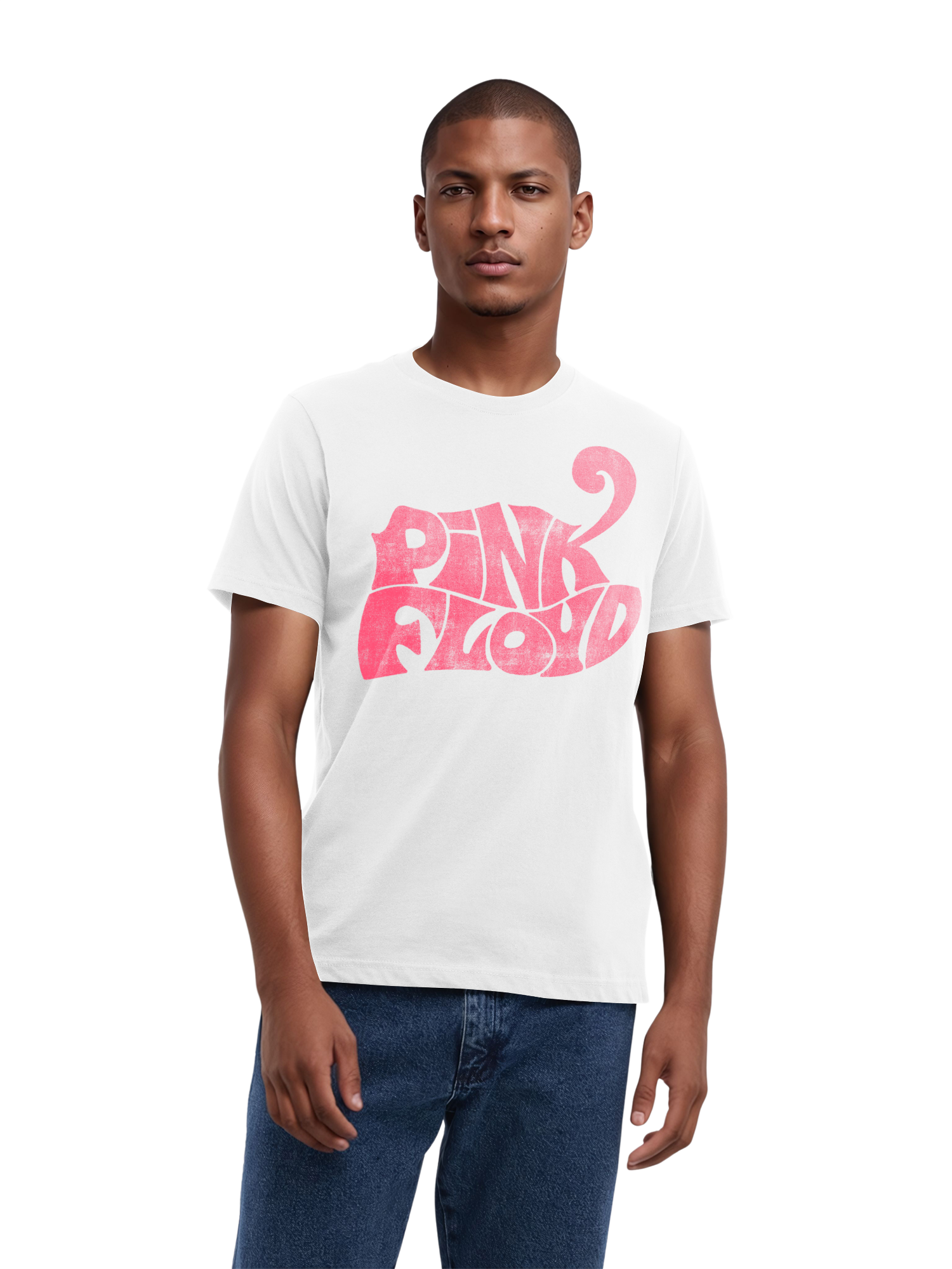 Camiseta orgánica de los hombres de Pink Floyd Retro Retro