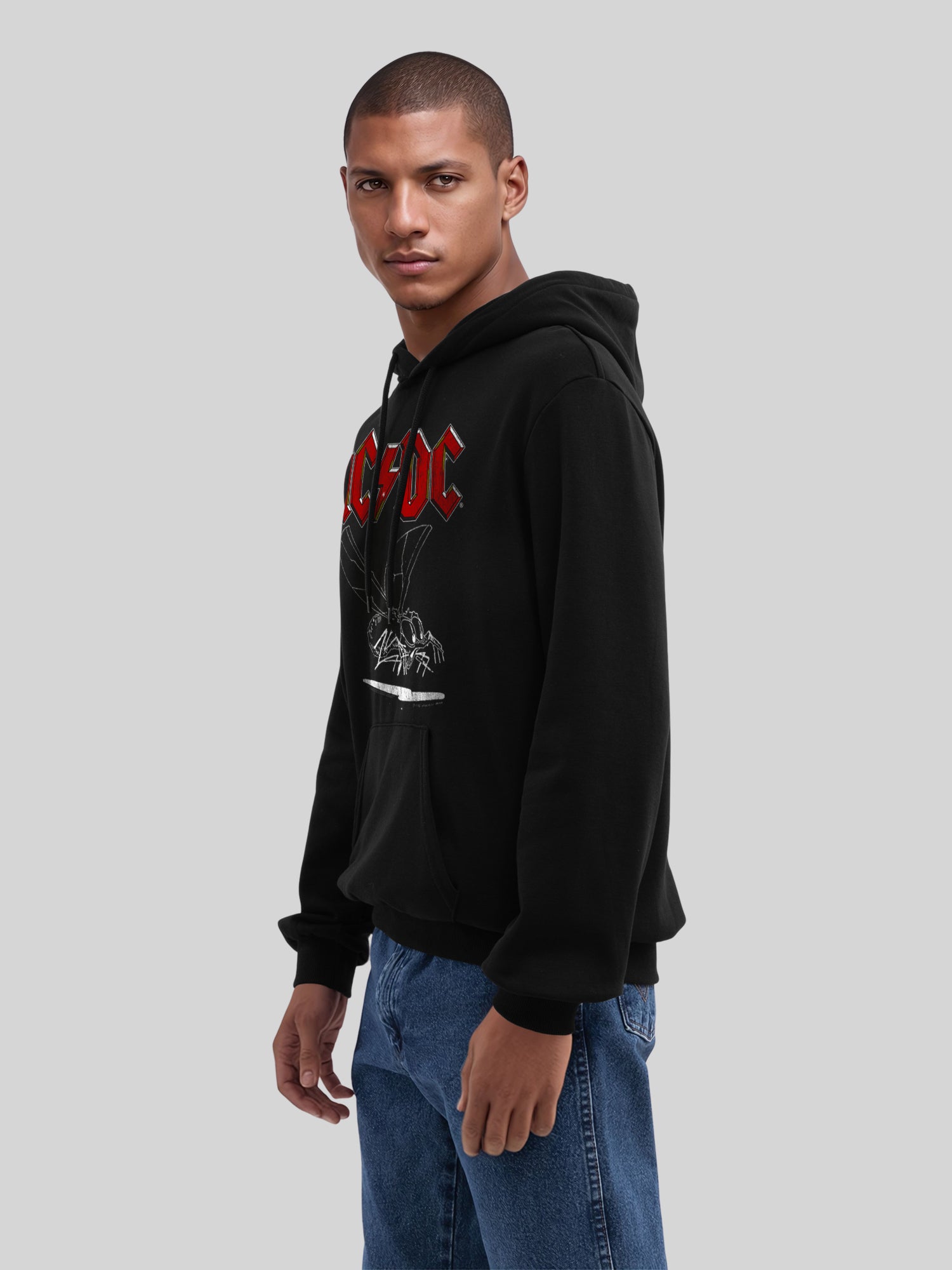 AC / DC Fly on the Wall 1985 Hoodie biologique masculin