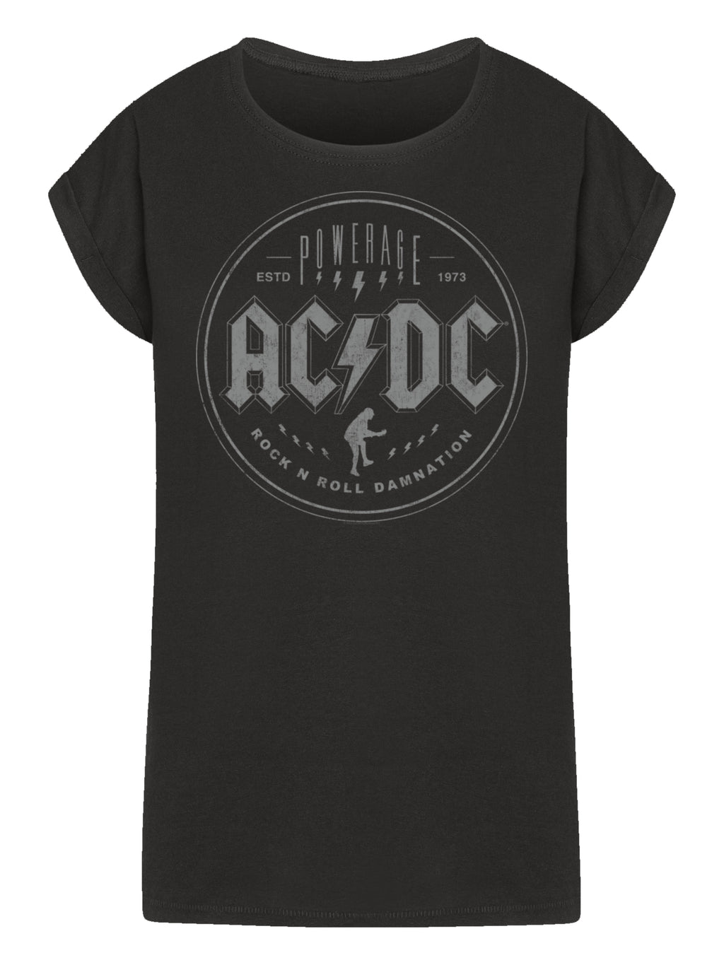 ACDC Rock N Roll Damnation Damen T-Shirt
