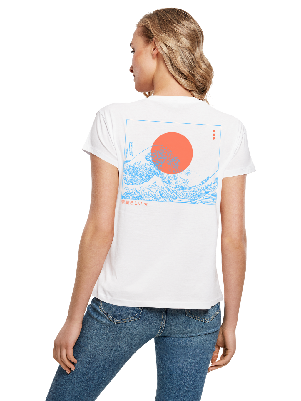 Kanagawa Welle Ladies Box T-Shirt
