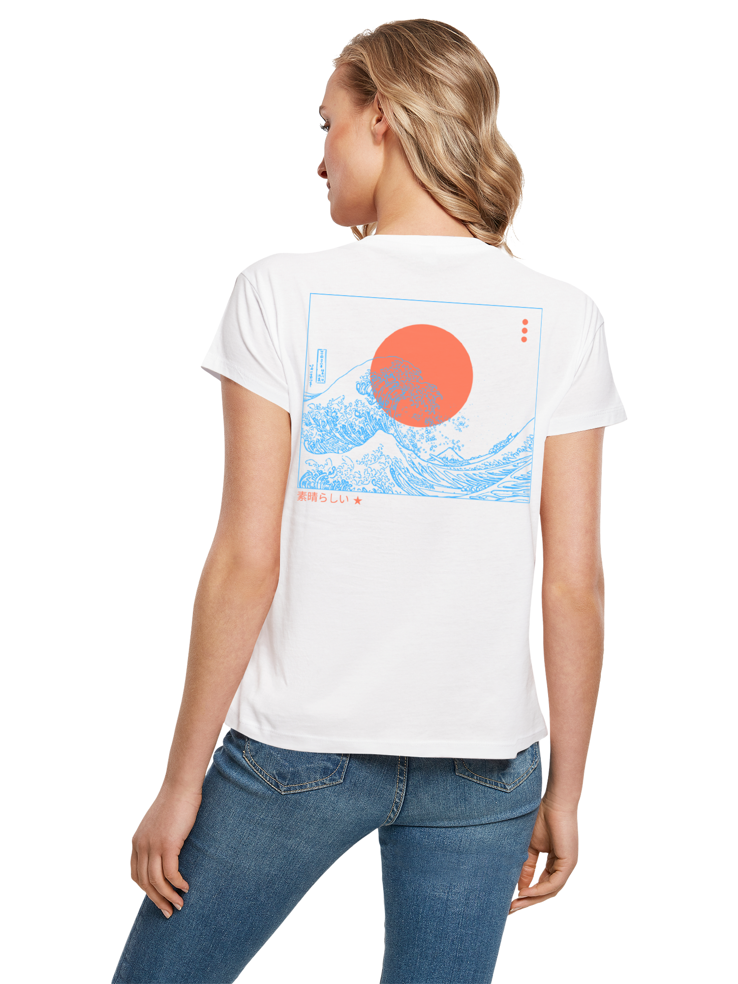 Kanagawa Welle Ladies Box T-Shirt