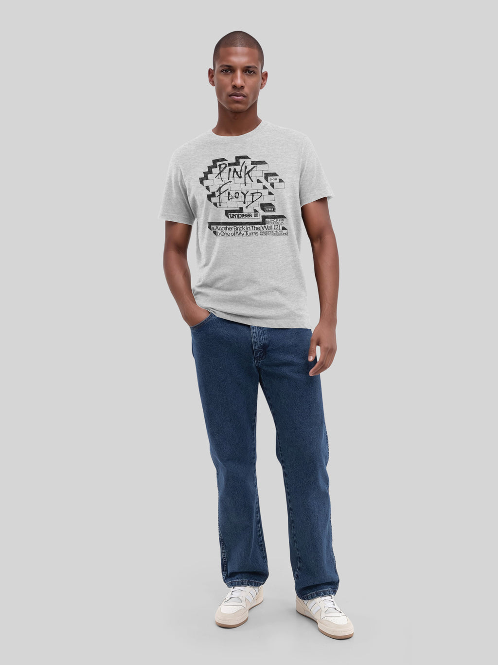 Pink Floyd Another Brick In The Wall Cover with True Blanks | Mens Regular Tee