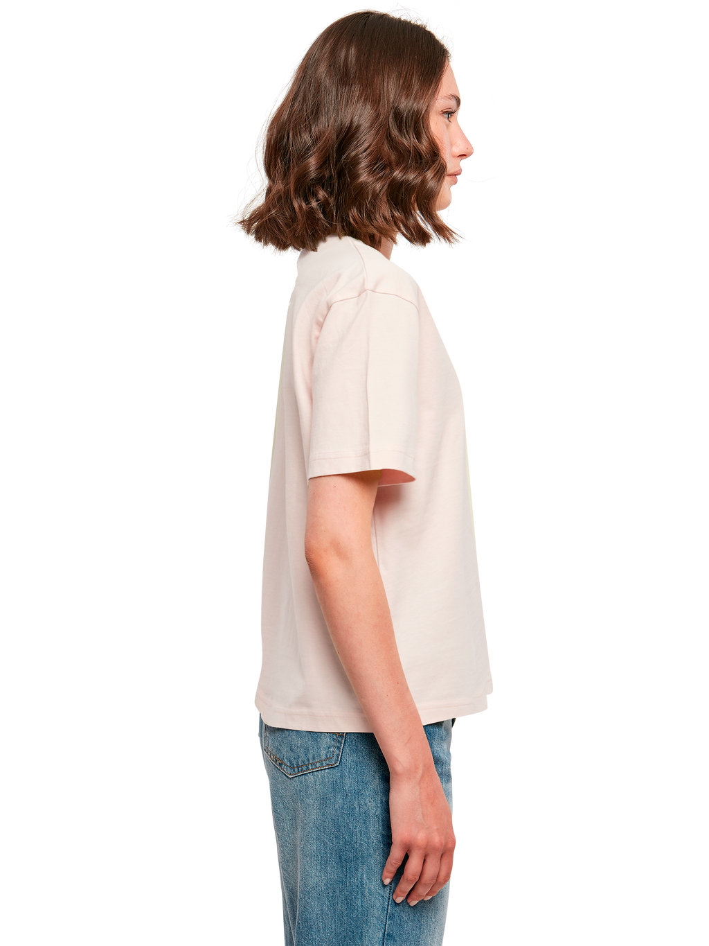 Atari Games Logo White Retro Gaming Horizontal and Atari Gravitar Box Cover with Ladies Everyday Tee