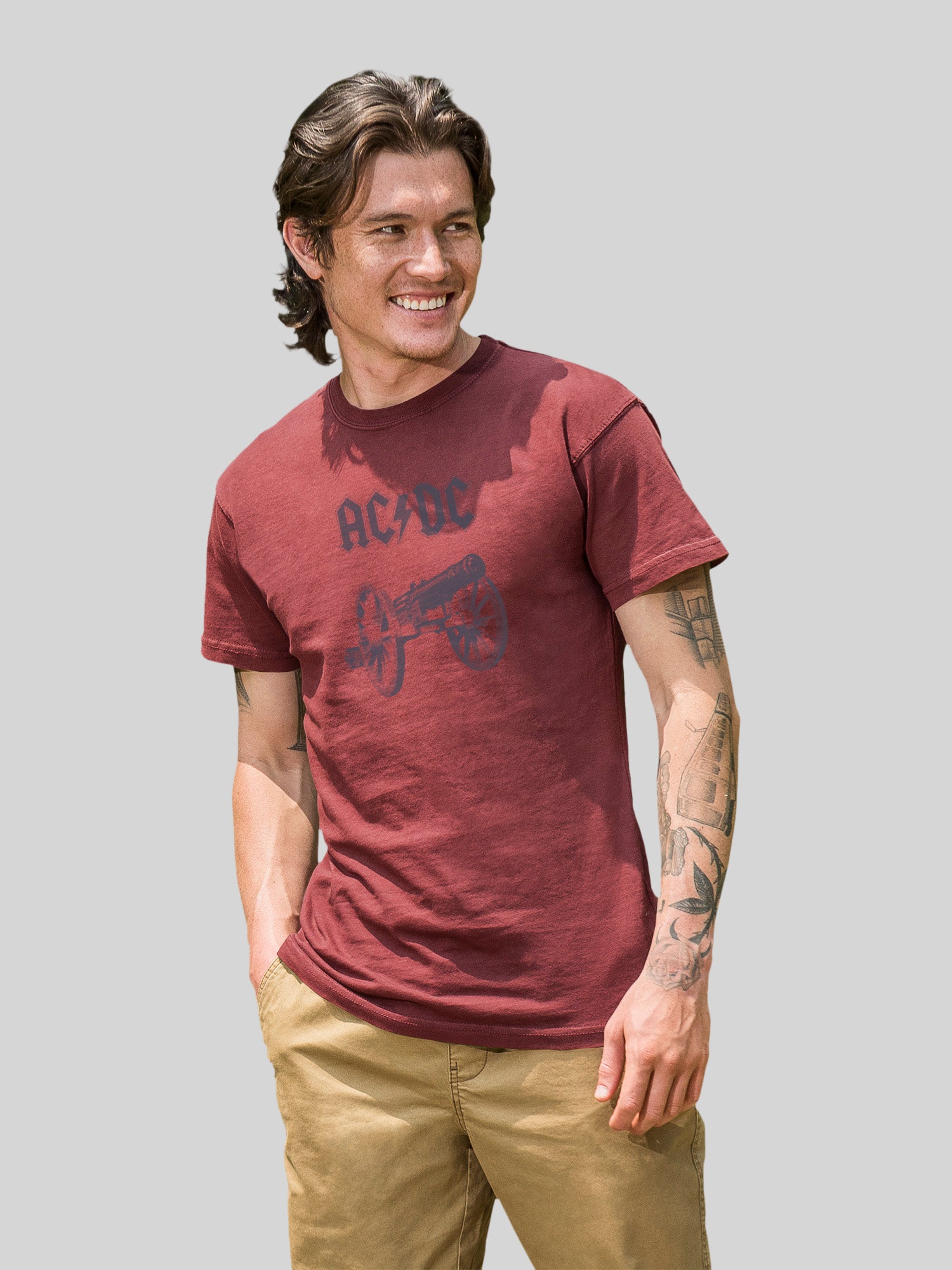 ACDC Tie Tie Dye avec un tee-shirt de couleur côtière