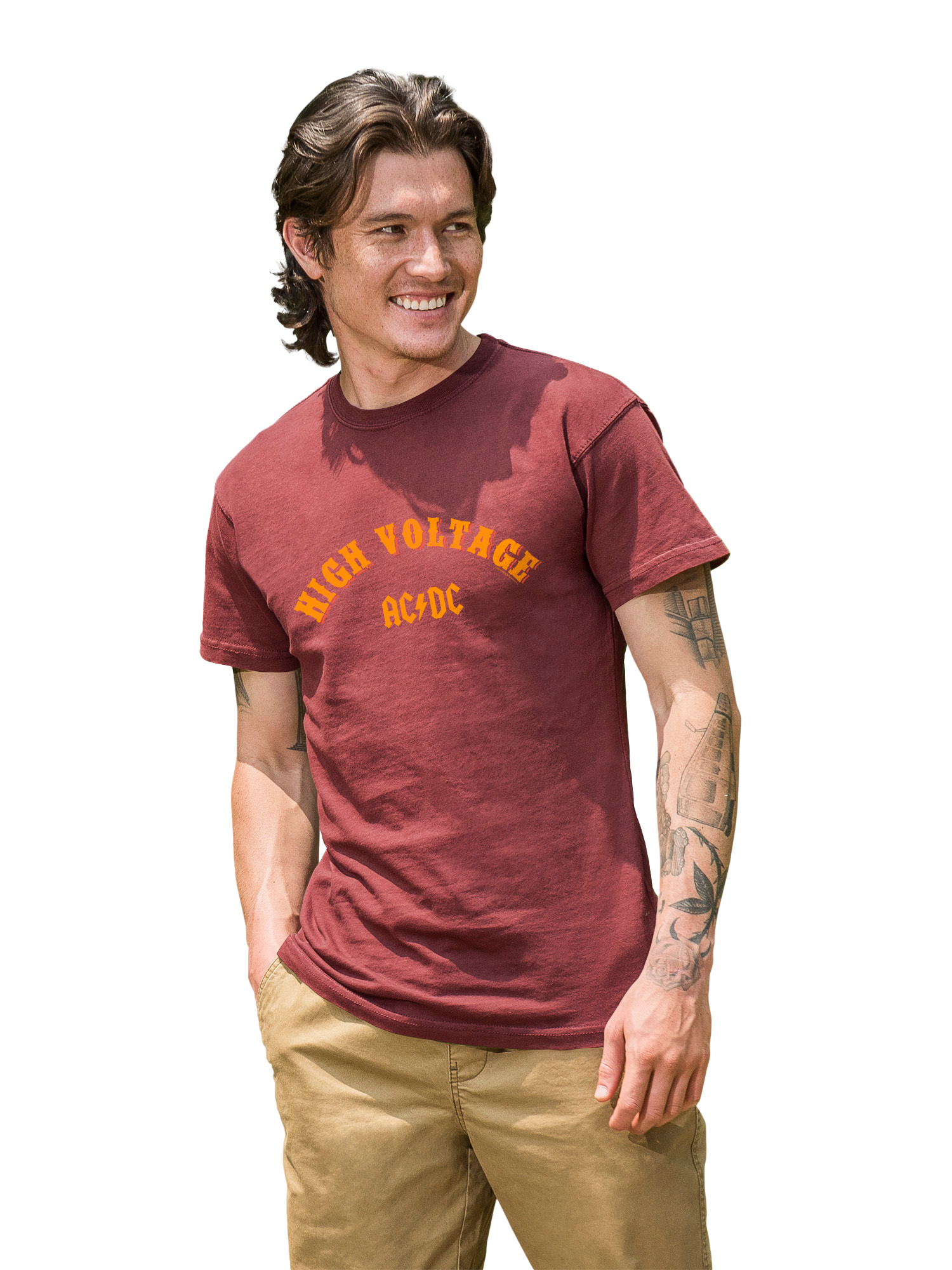 Colegiado de alto voltaje de AC/DC con camiseta de color costero