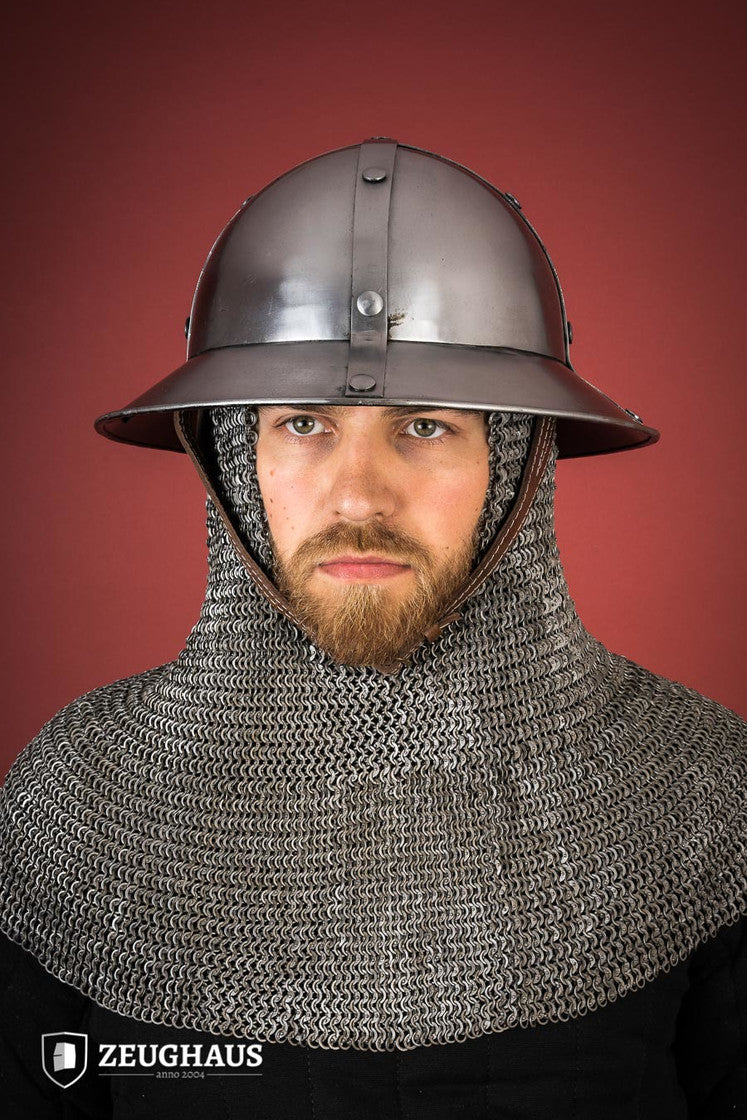 Burgundian Kettle Hat 1,6mm Polished