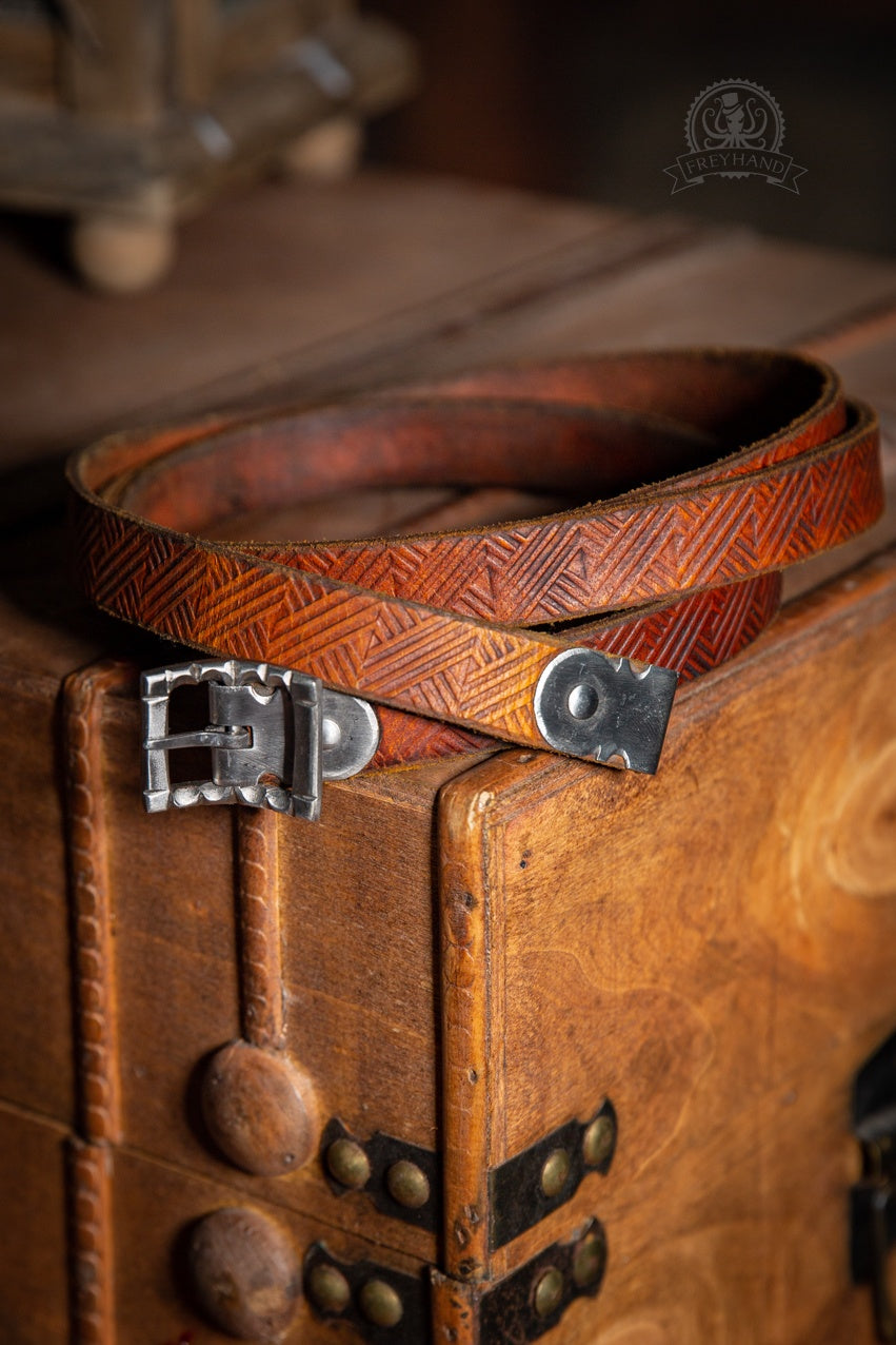 Decorated Belt Erwin Brown