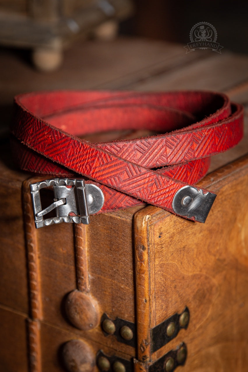 Decorated Belt Erwin Red