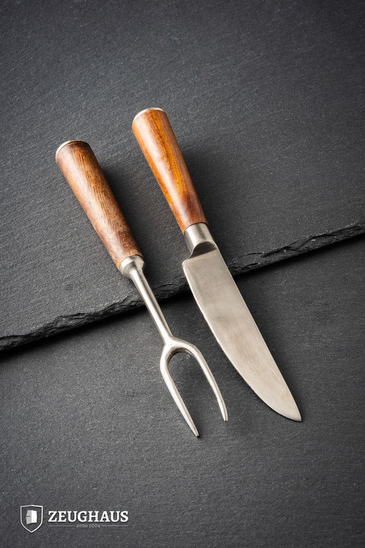 Hand Forged 2pcs. Cutlery Set stainless steel B-Stock