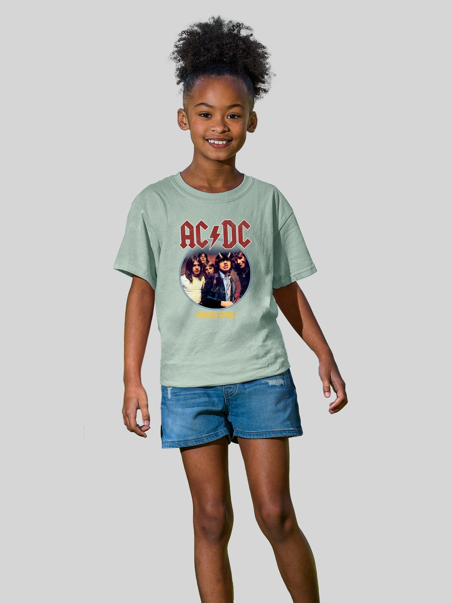 AC/DC Highway To Hell Circle with Youth Buddy Tee