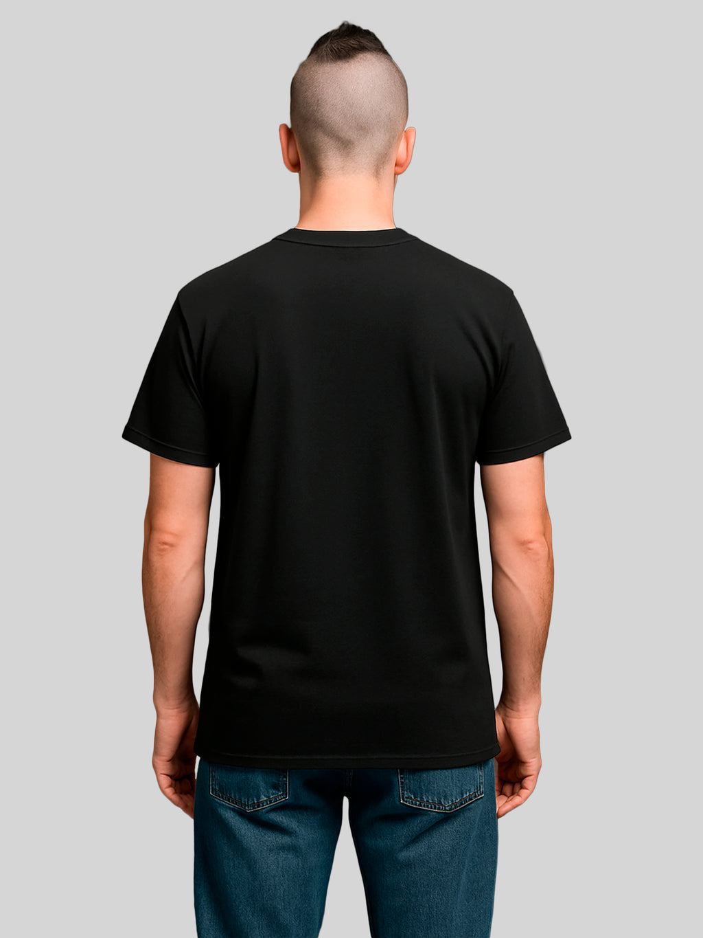 AC / DC Highway to Hell Circle T-shirt organique masculin