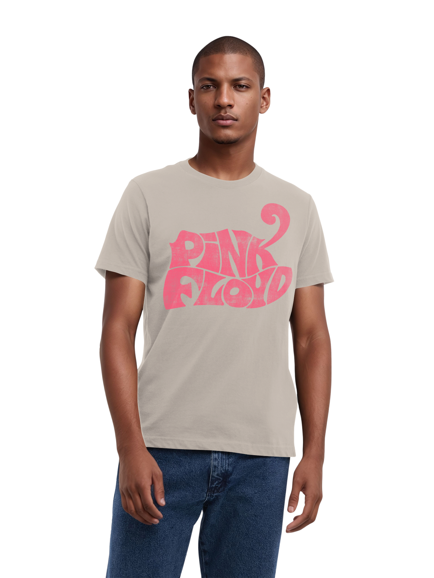 Camiseta orgánica de los hombres de Pink Floyd Retro Retro