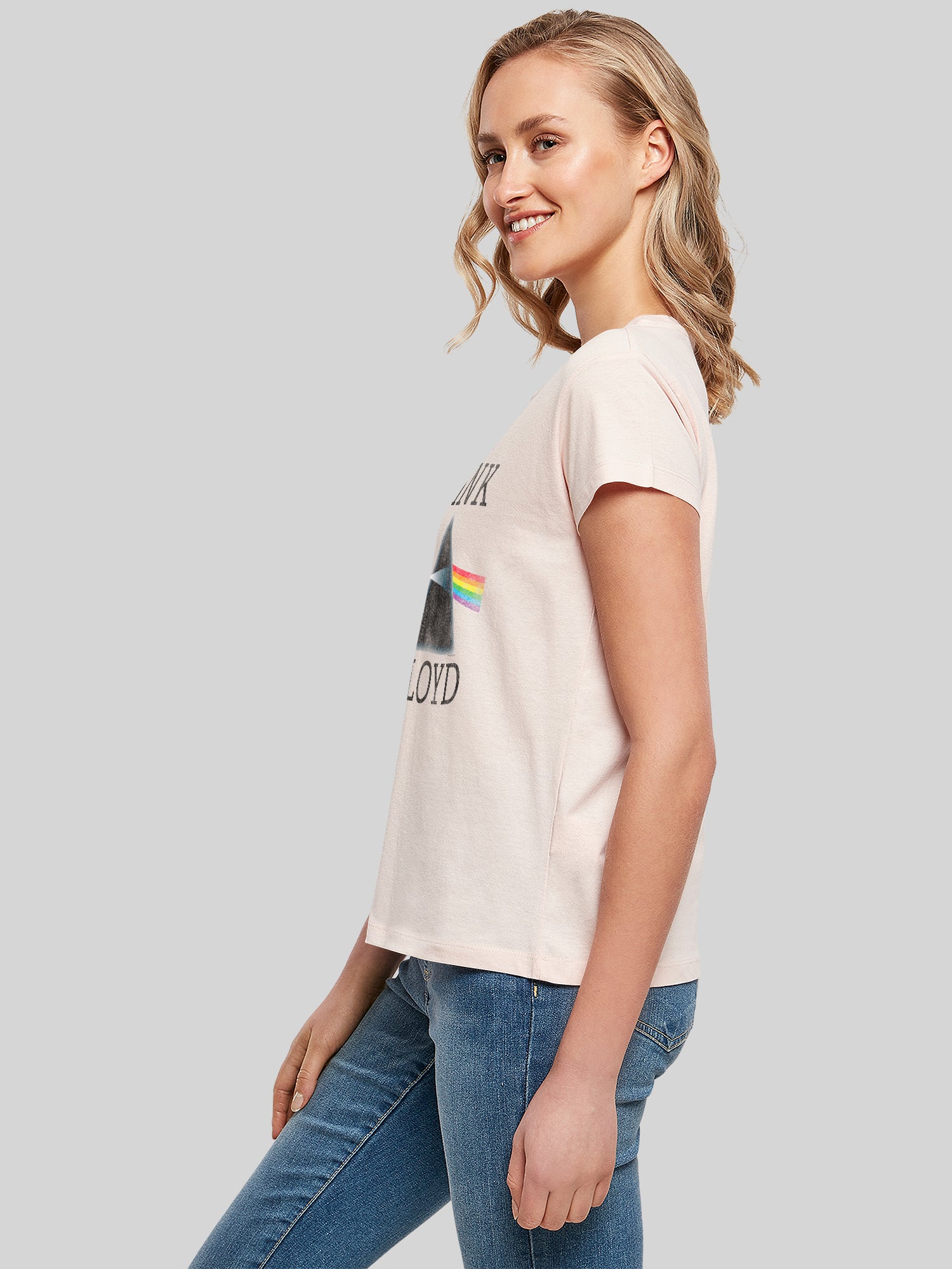 Pink Floyd Dark Side Of The Moon Prism Ladies Box T-Shirt