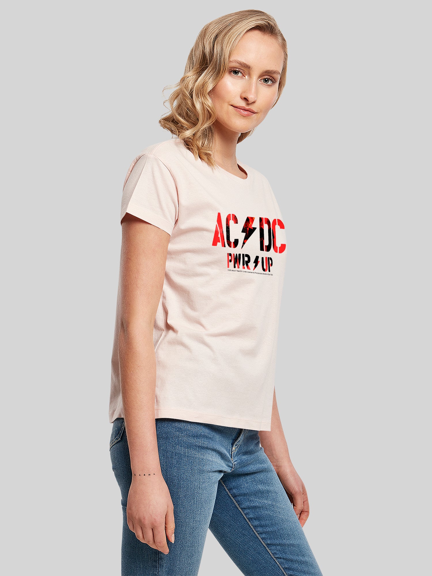 T-shirt de logo AC / DC Pwrup Photo