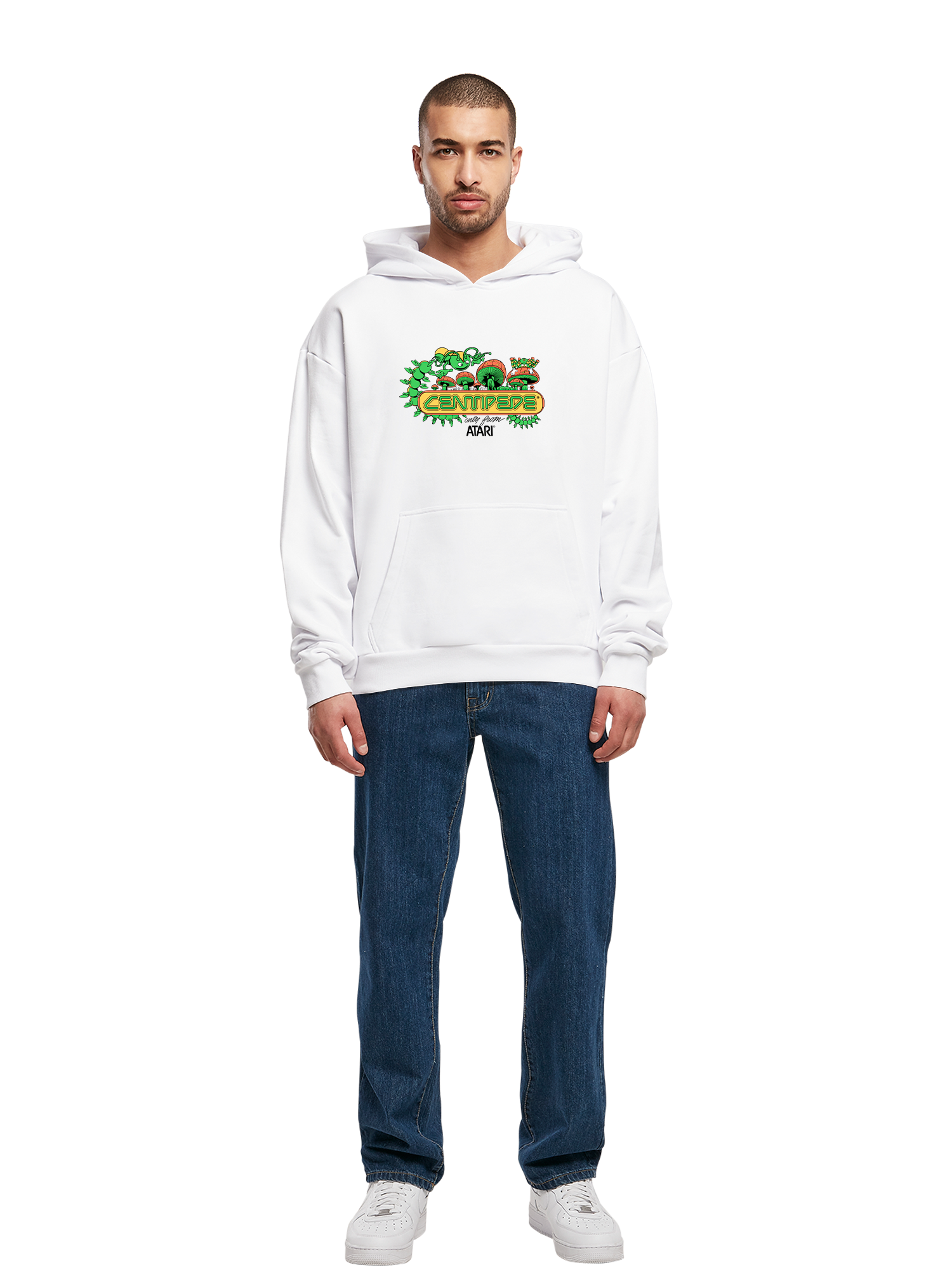 Centipede Atari Retro Gaming Art with Ultra Heavy Hoody