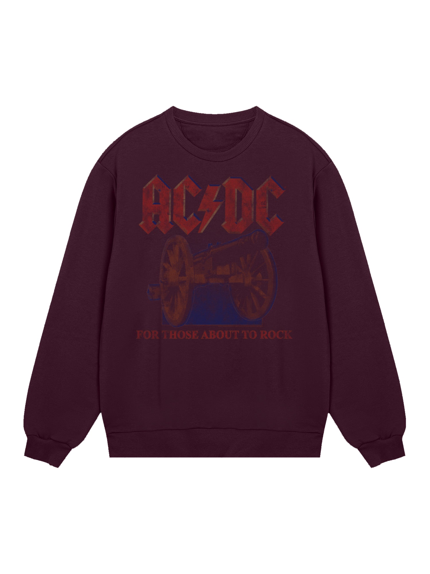 AC / DC pour ceux qui surviennent à basculer le sweat biologique pour hommes canon