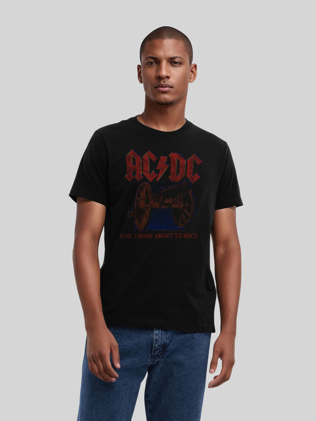 AC/DC For Those About To Rock Canon Men's Organic T-Shirt