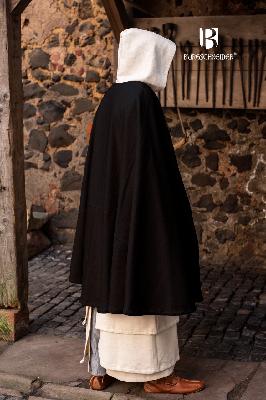 Umhang Francois - Schwarz