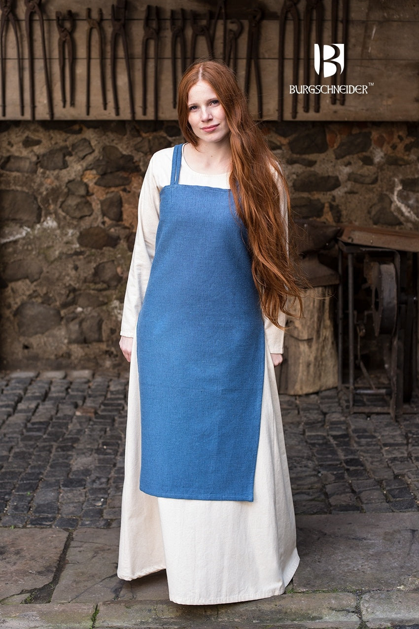 Viking Dress Frida Ocean Blue