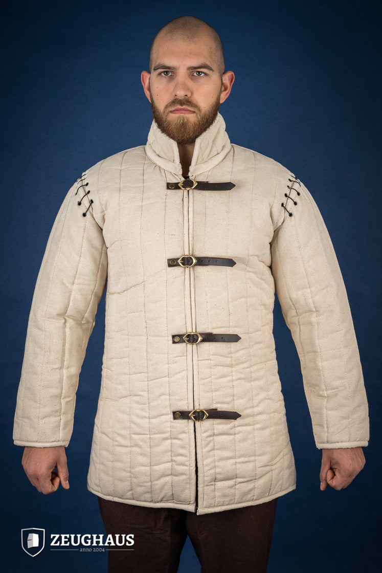 Gambeson With Removable Laced Arms Nature