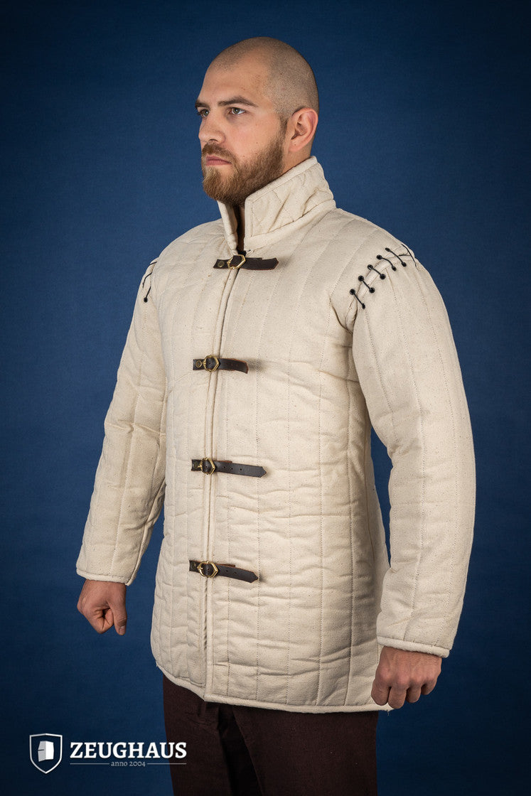 Gambeson With Removable Laced Arms Nature