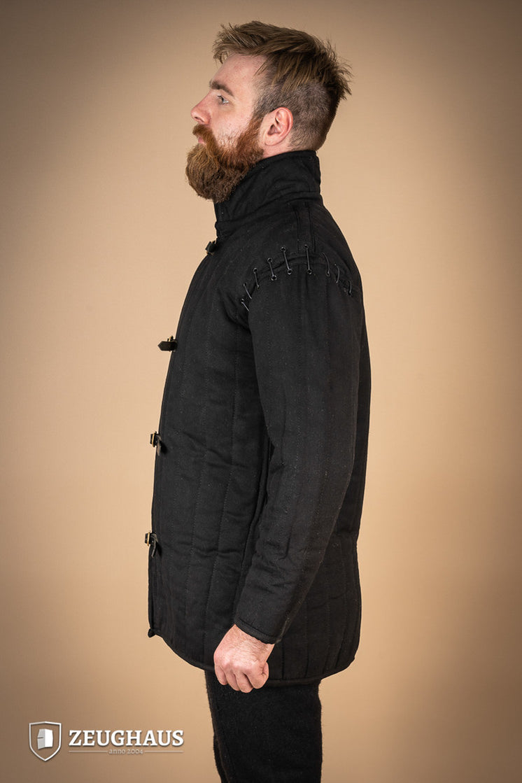 Gambeson With Removable Laced Arms Nature
