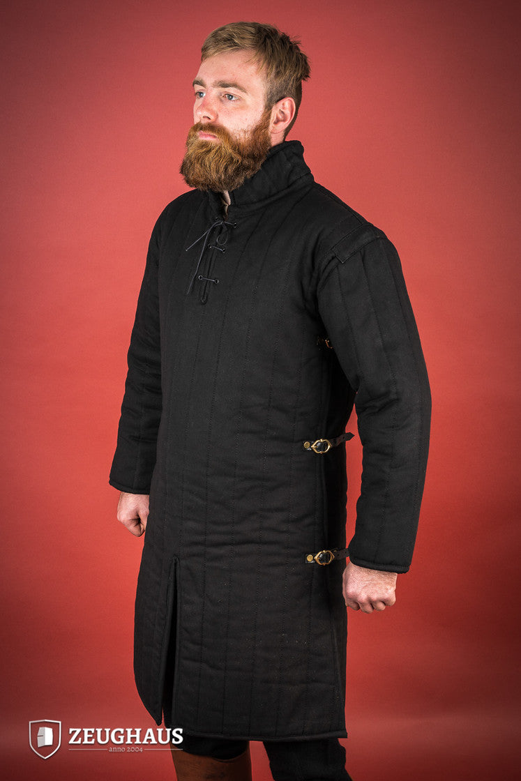 Gambeson With Side Buckles Black