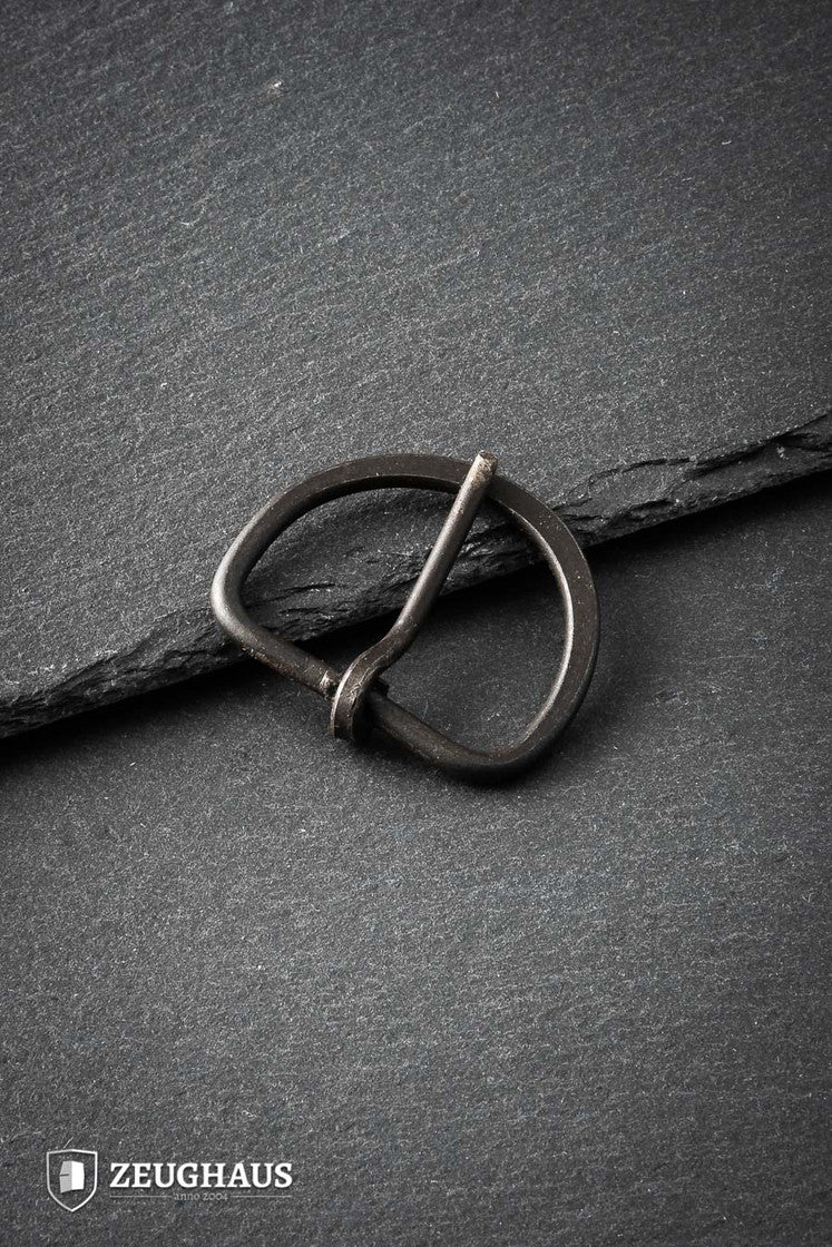 Hand Forged Buckle 40 mm x 51 mm Black B-Stock
