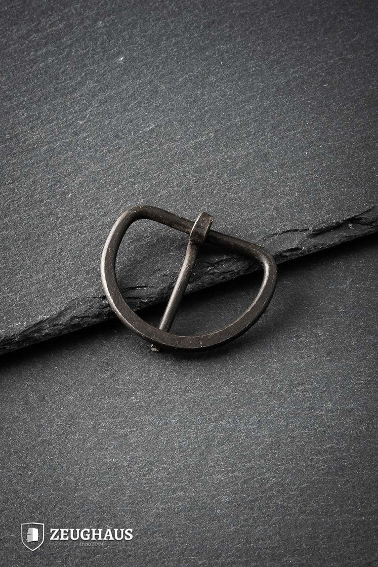 Hand Forged Buckle 40 mm x 51 mm Black B-Stock