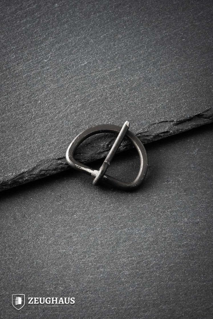 Hand Forged Buckle 33 mm x 41 mm Black B-Stock