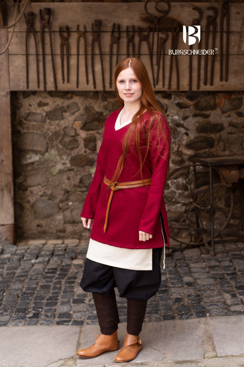 Wool Tunic Hyria Red