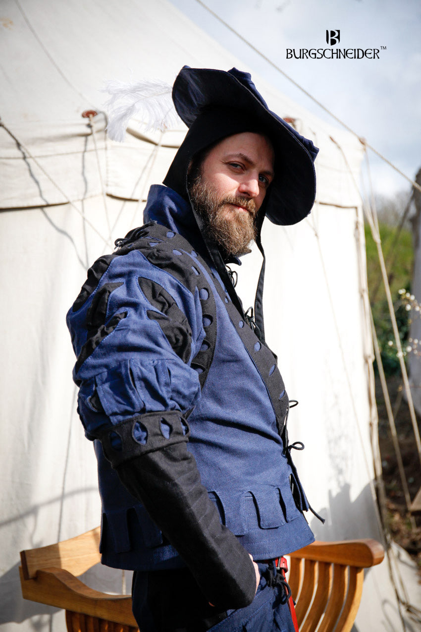 Cortes de manga Landsknecht Imperialis Azul/Negro