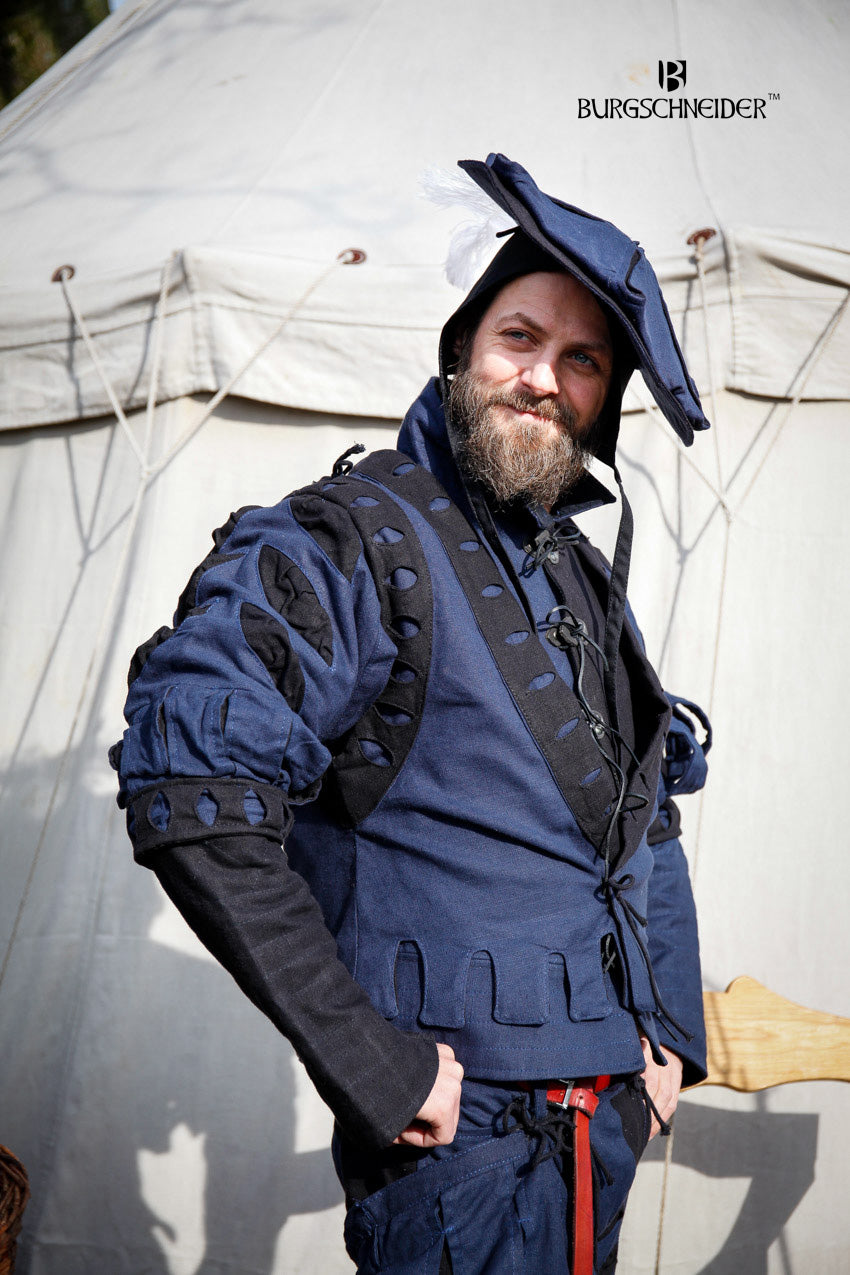 Cortes de manga Landsknecht Imperialis Azul/Negro