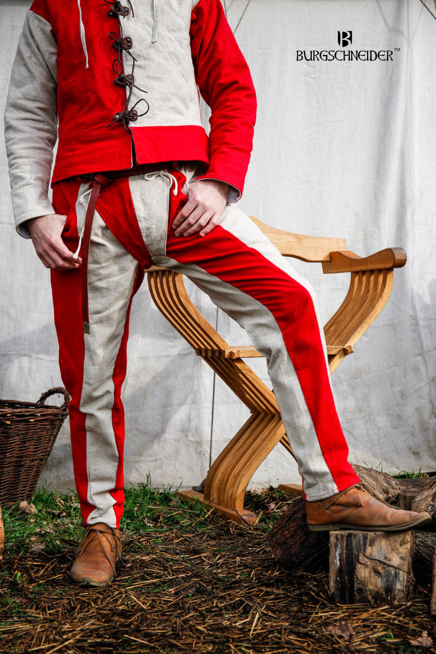 Landsknecht Pants Imperialis Red/Natural