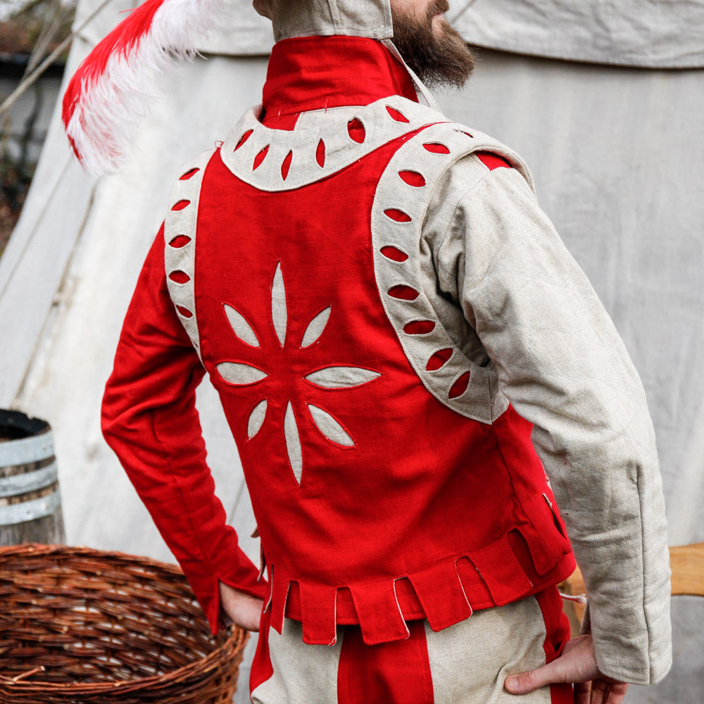 Landsknecht Vest Imperialis Red/Natural