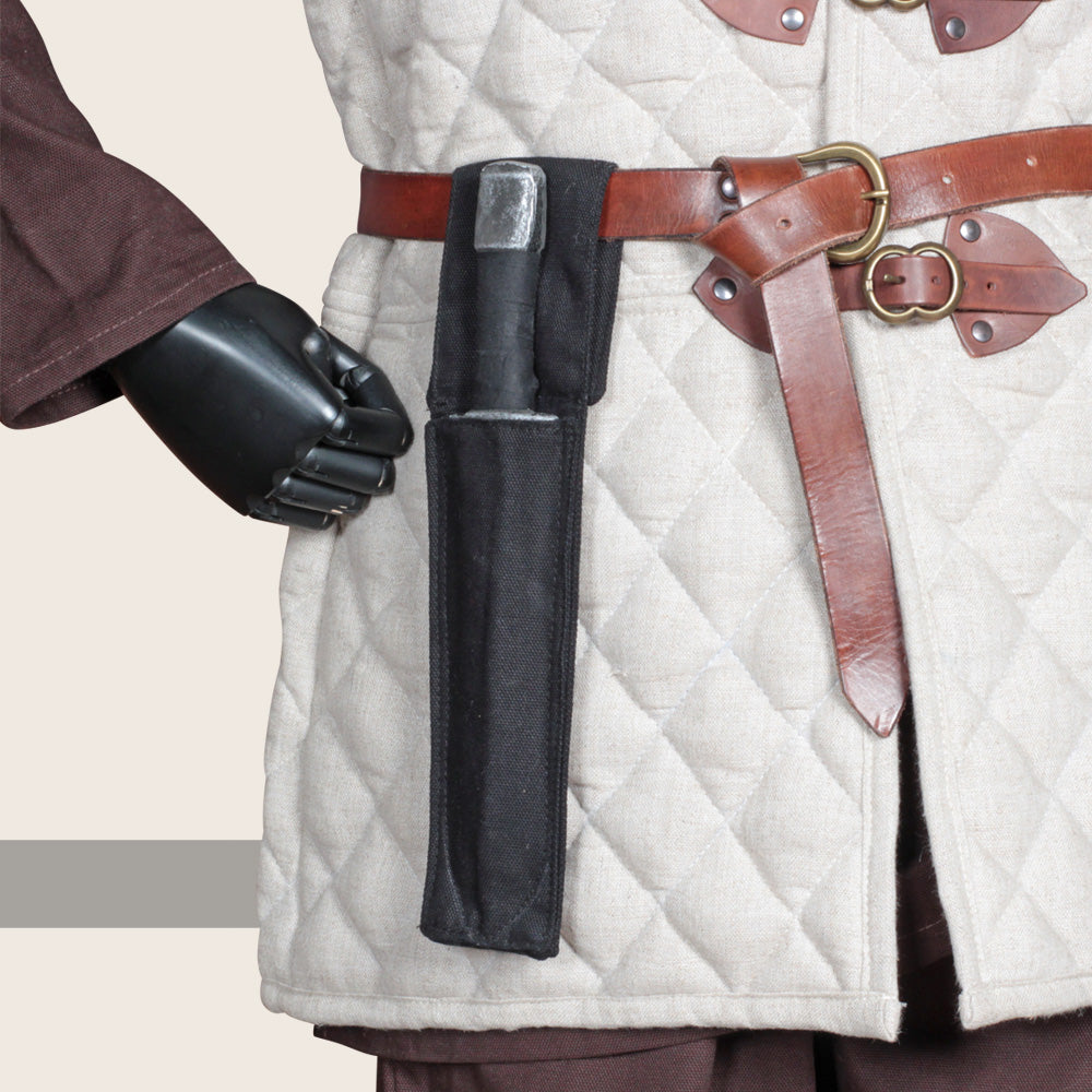 Arrojadizo funda de cuchillo Kerria Negro