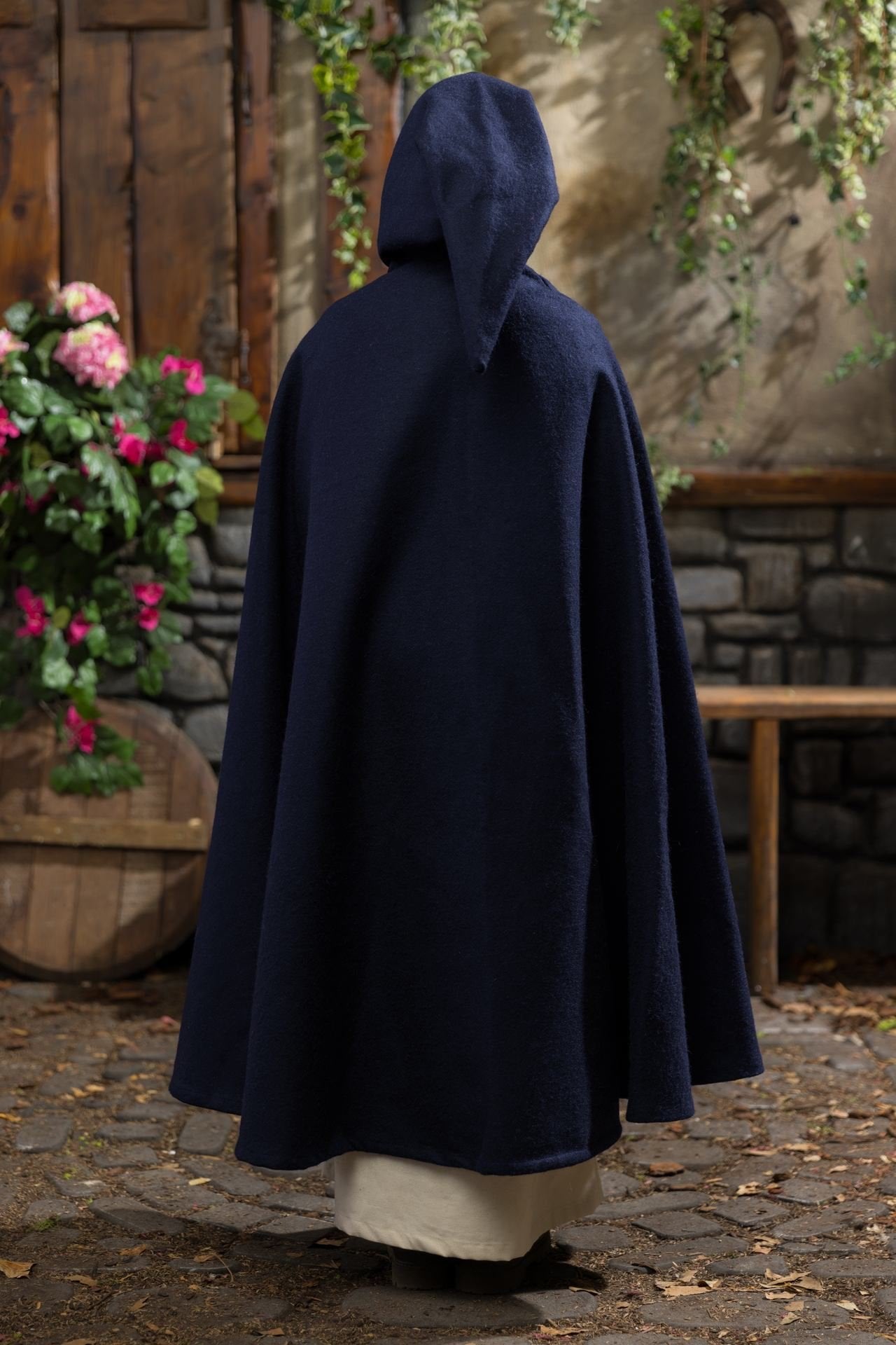 what winter cape medieval dress cloak Robin, wool blend, brown you can put it on or off to play different kinds of roles. Warm Medieval Cloak - Etsy