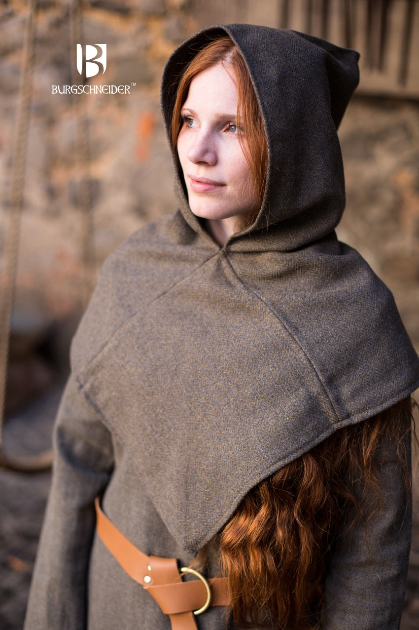 Capucha Skjoldehamn Knud Espina de arenque Oliva/Gris