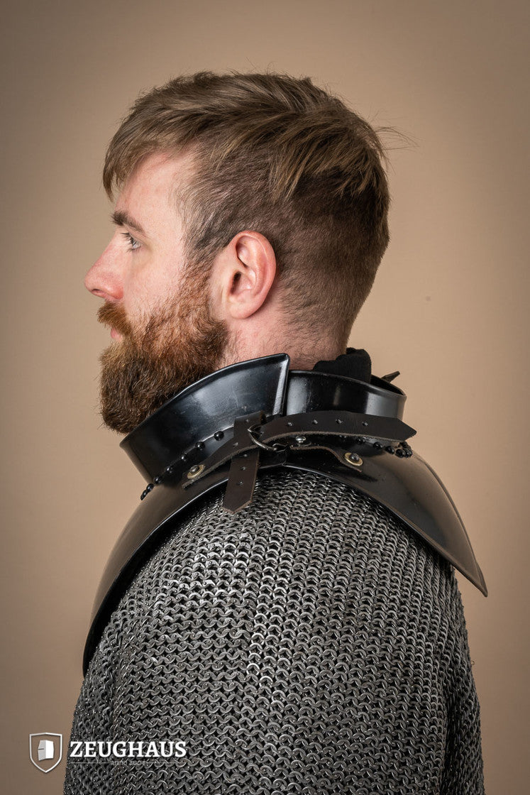 Gorget with Collar Burnished