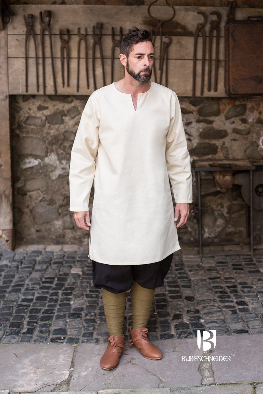 Medieval Tunic / Under Tunic “Leif“ - Natural