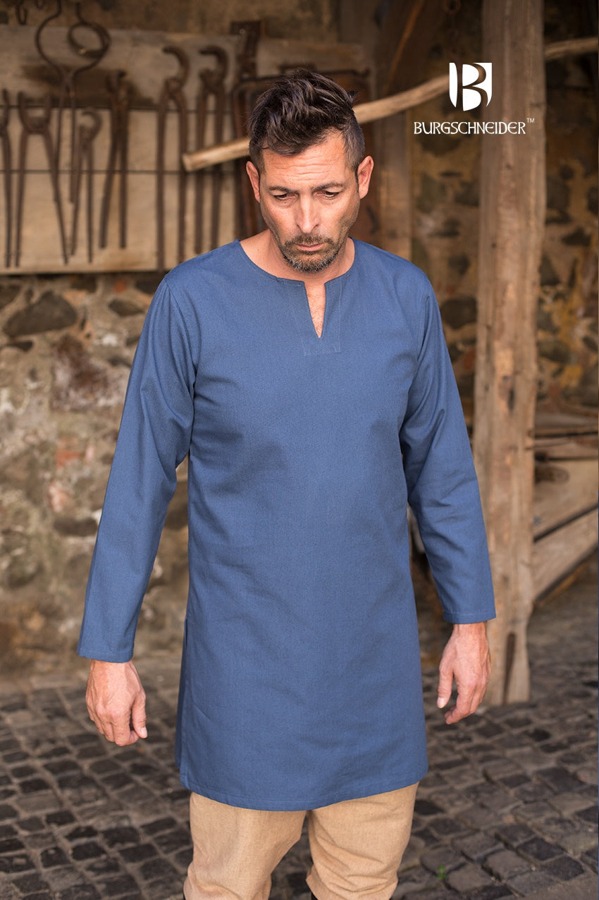 Medieval Tunic / Under Tunic “Leif“ - Blue