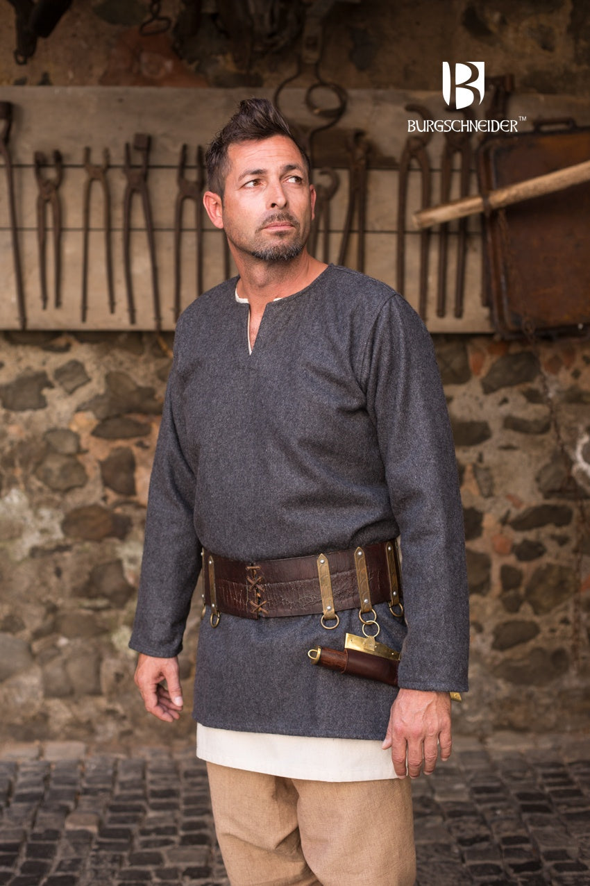 Tunique Lodin - Laine Gris Foncé