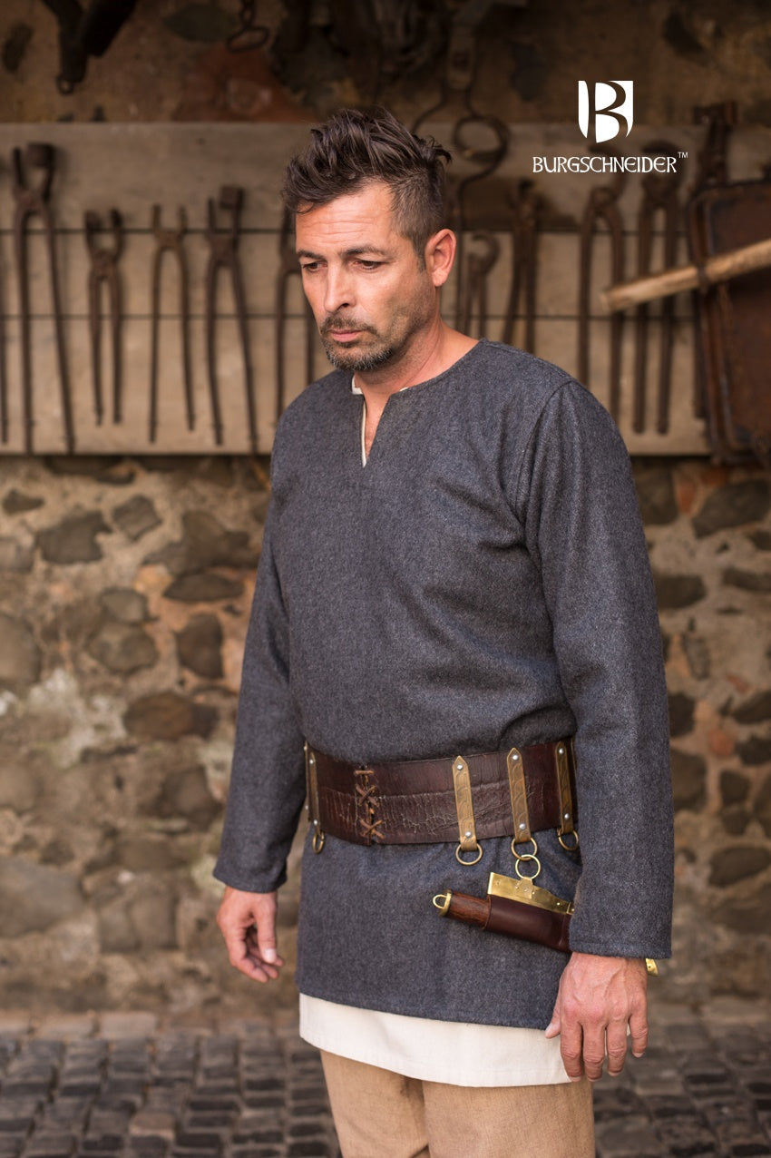 Tunique Lodin - Laine Gris Foncé